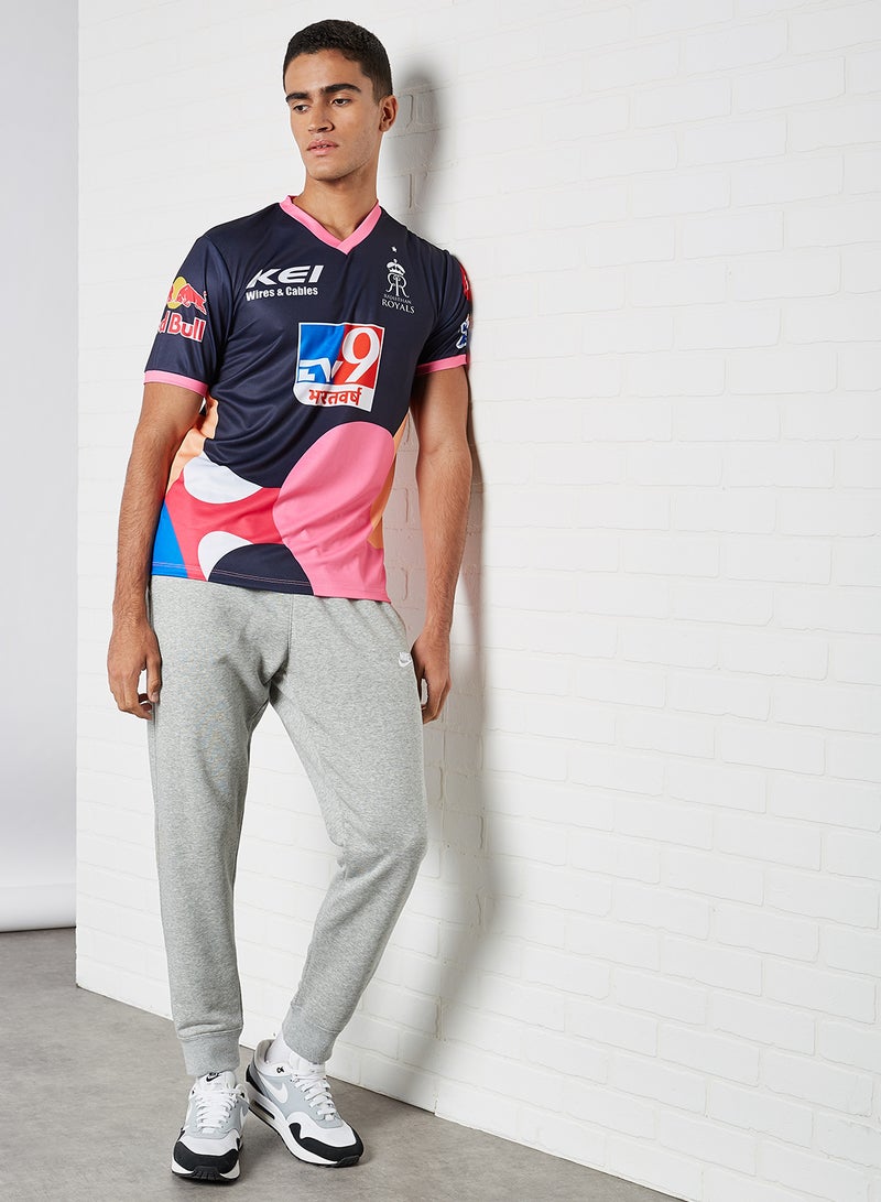 Fandom Beautiful Rajasthan Royals Jersey T-Shirt Pink - Image 2