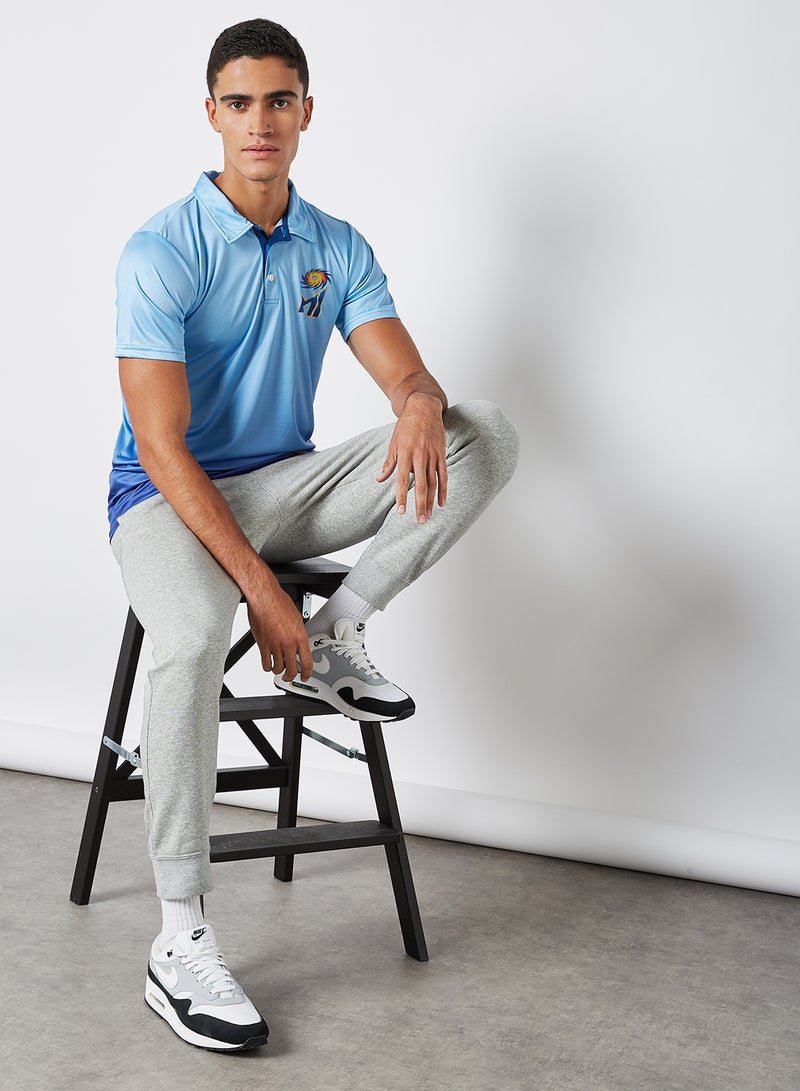 Fandom - Mumbai Indians Jersey Polo Blue - Image 1