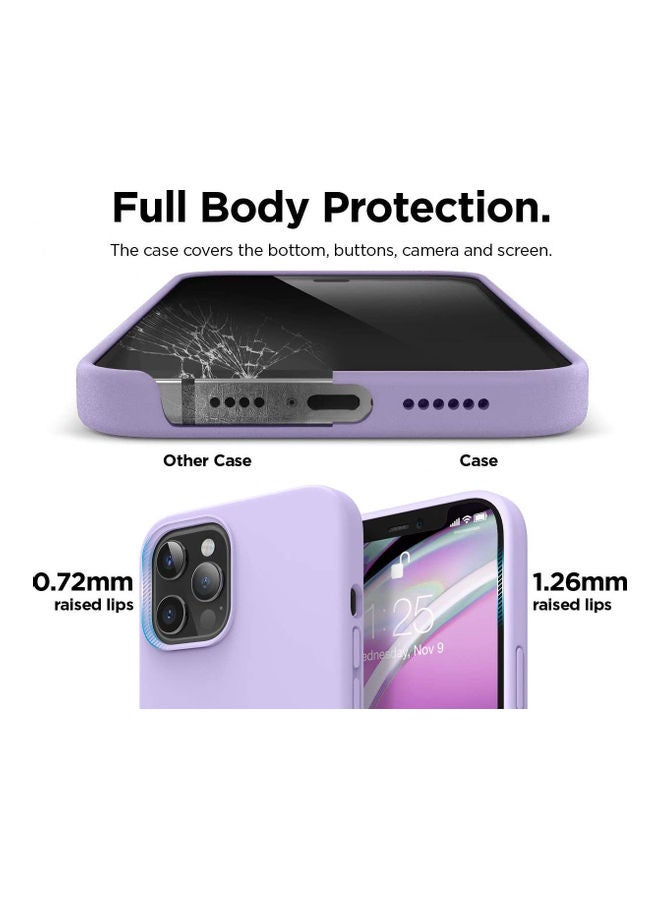 Rock Pow 3 Layer Shockproof Cover Case For iPhone 12 Pro Max Lavender - Image 5