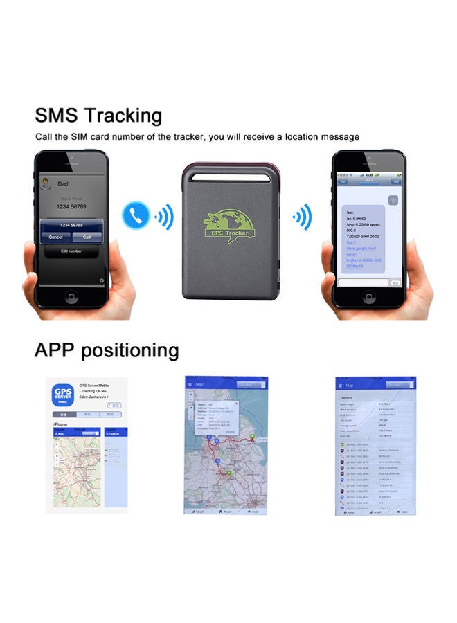 Generic TK102B Car GPS GSM GPRS Tracker Realtime Tracking Locator Device  - Image 2