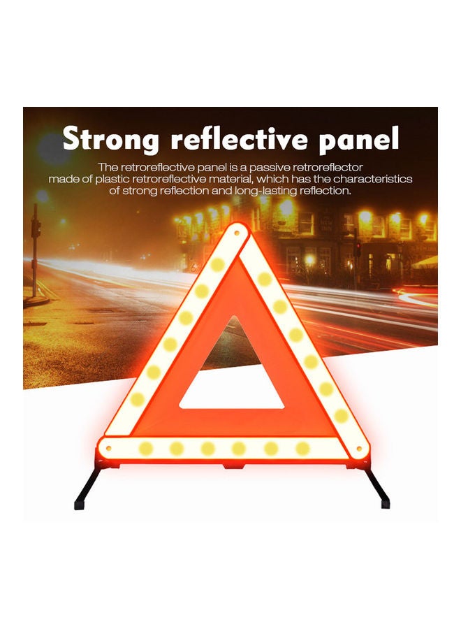 Triangle Warning Reflector Safety Stop Sign - Image 4