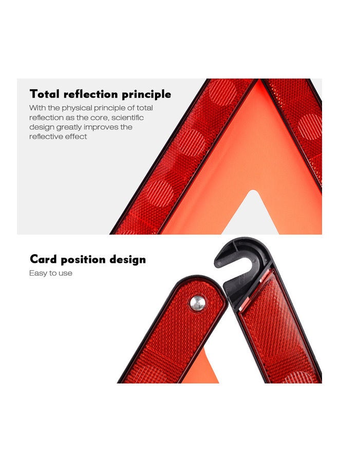 Triangle Warning Reflector Safety Stop Sign - Image 5