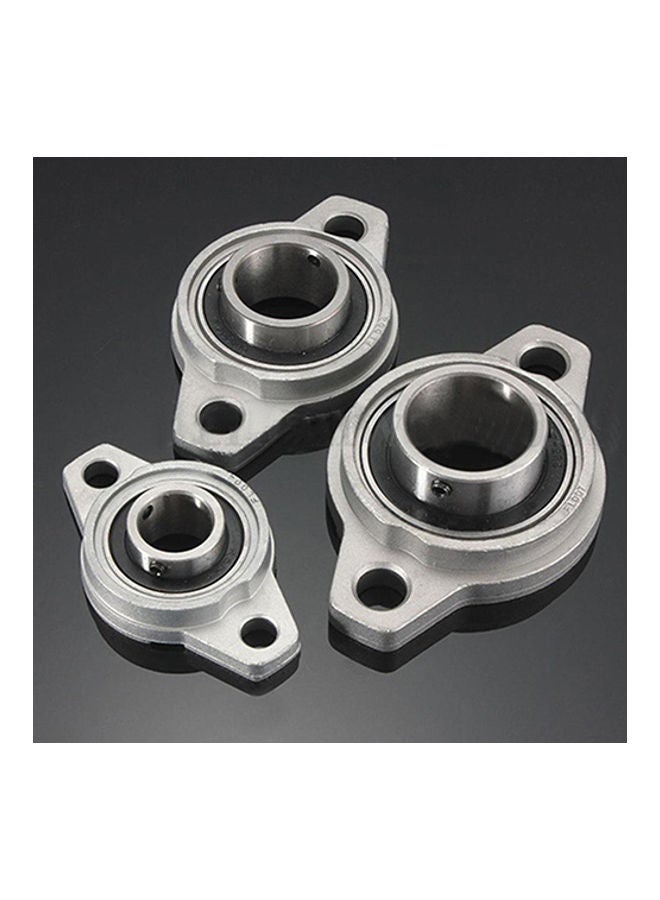 KP/KFL08 - 007 Rhombic Mount Pillow Block Bearing silver - Image 4
