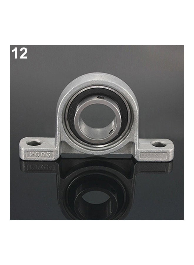 KP/KFL08 - 007 Rhombic Mount Pillow Block Bearing silver - Image 1