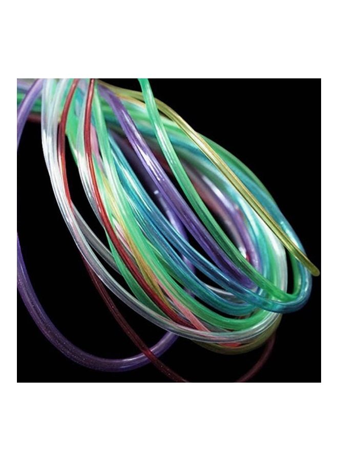 18 Pieces Of Tube Circular Carbonized Bamboo Knitting Needle Pins Multicolor - Image 4