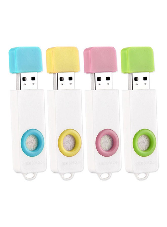 USB Car Aromatherapy SPA Essential Oil Air Diffuser Humidifier for Office Home Blue 20*10*20cm - Image 2