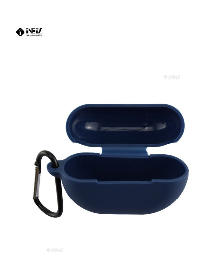 إينيكس حافظة سيليكون لسماعات فري بادز برو لهاتف هواوي أزرق داكن - Image 5