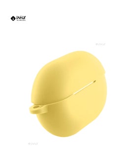 INEIX Silicone Case For Huawei FreeBuds Pro Light Yellow  - Image 3