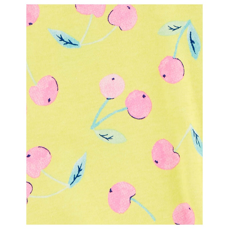 carter's Cherry Tie-Front Jersey T-Shirt Multicolour  - Image 2