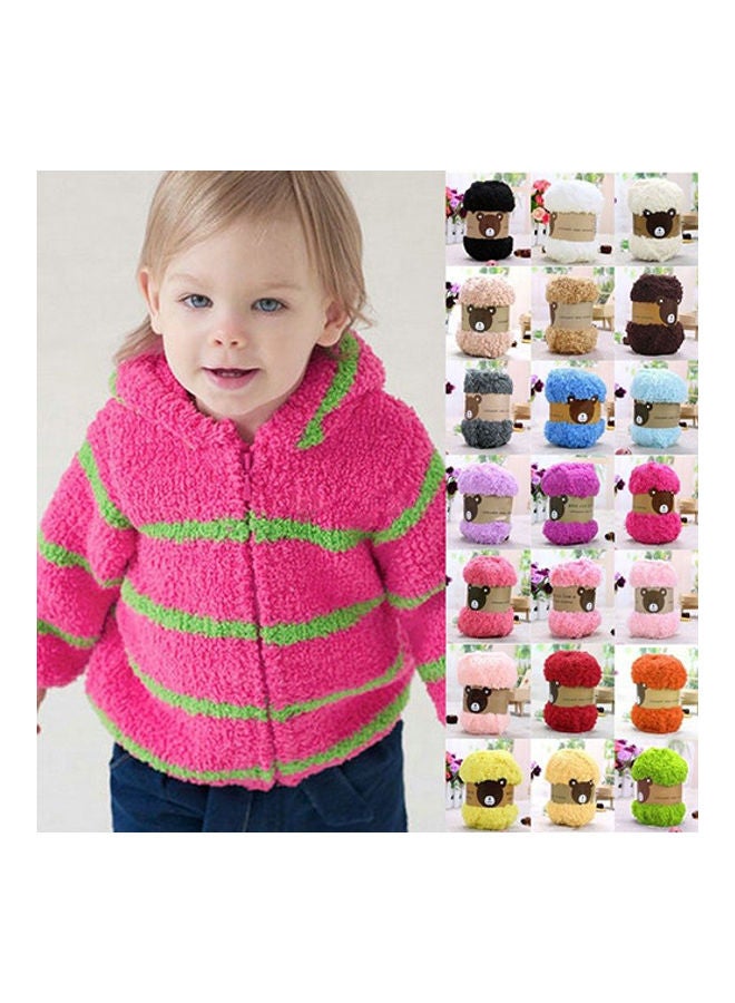 Super Soft Knitting Yarn Khaki - Image 2