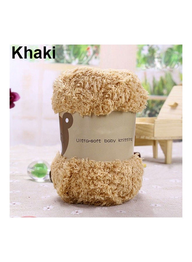 Super Soft Knitting Yarn Khaki - Image 1