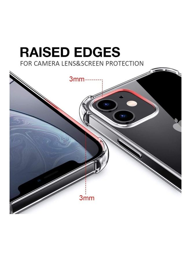 Rock Pow Protective Case Cover For iPhone12/12 With 2-Piece Screen Protector Clear - Image 5