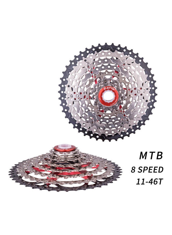 Generic 8-speed 46T Large Tooth Flywheel Mountain Bike Cassette 19*19*19cm  - Image 2
