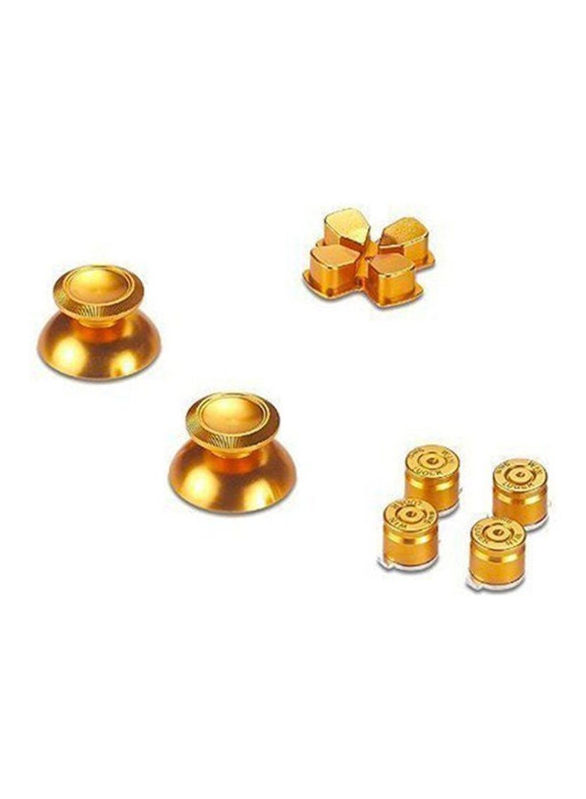 Replacement Durable Metal ABXY Buttons Thumbstick D-pad for Sony PS4 Controller- wireless  - Image 1