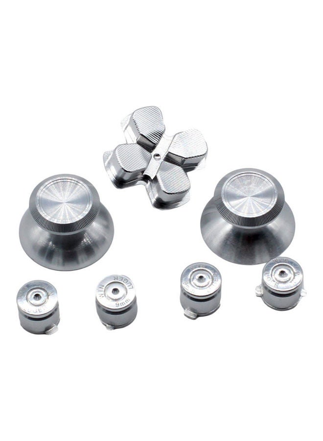 Replacement Durable Metal ABXY Buttons Thumbstick D-pad for Sony PS4 Controller- wireless  - Image 4