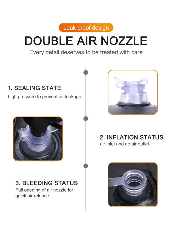 Car Travel  Inflatable Mattress with Two Air Pillows - Image 3