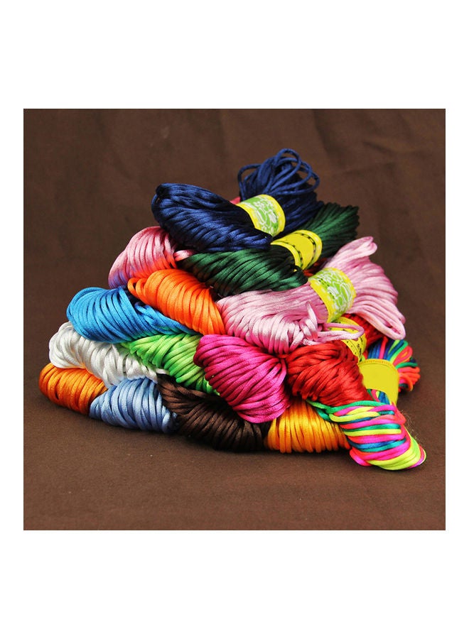 Rattail Satin Macrame Knitting Cord Black 20meter - Image 3