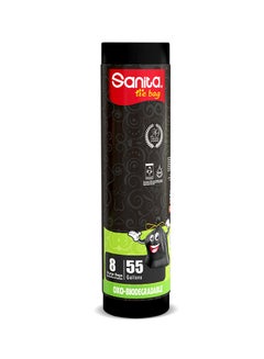 Sanita Oxo-Biodegradable 8 Bags Black  - Image 1
