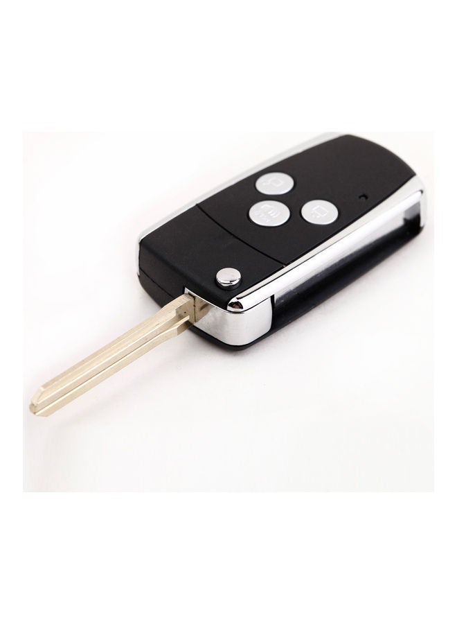 3 Button Flip Remote Folding Key Shell Case - Image 1
