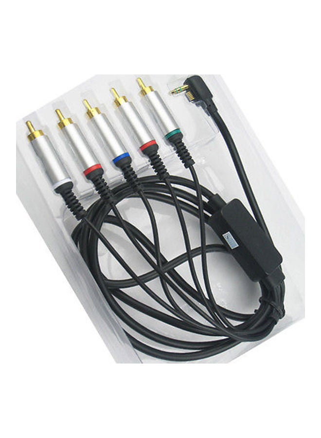 Lead Wire AV TV Video Adapter Component Cable Cord for PSP 2000 3000 PSP2 PSP3 - Image 1