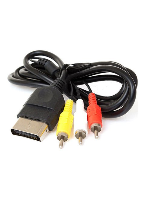 1.8m Audio Video Composite AV Cable 3 RCA Home TV Wire Cord for Xbox Console