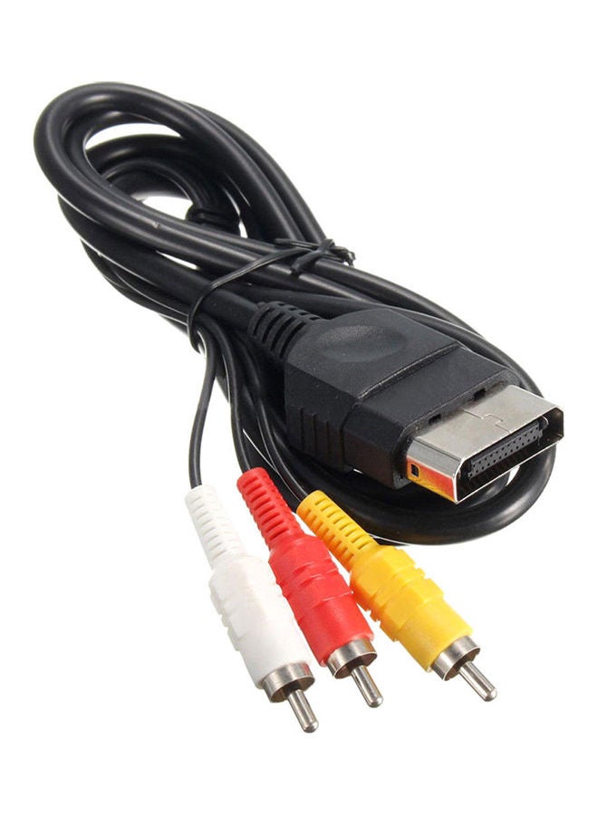 Generic - 1.8m Audio Video Composite AV Cable 3 RCA Home TV Wire Cord for Xbox Console - Image 1