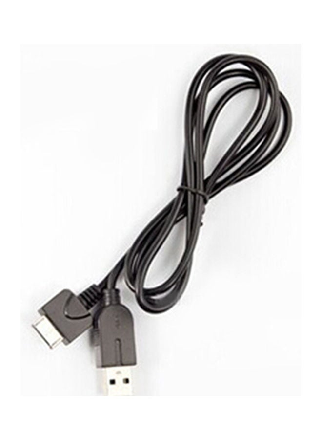 Generic - 1.1m/3.6ft 2 in 1 USB Charge Data Transfer Sync Cable Cord for PS Vita PSV - Image 1