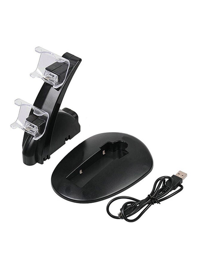 Generic - Fast Charger Dock Dual USB Charging Stand for Sony PlayStation PS4 Controller - wireless - Image 1