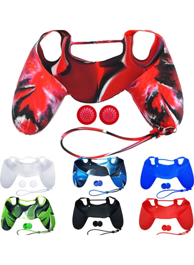 Silicone Protective Skin Cover Case for PlayStation (PS4) Controller Gamepad Joystick