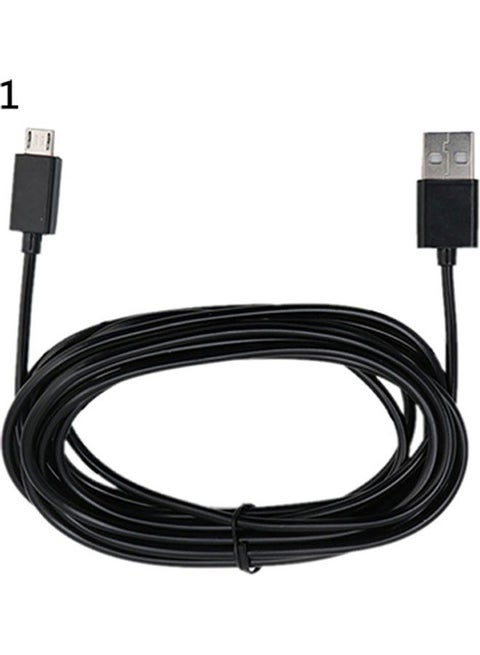 Long Micro USB Charge Charging 3 Meter Power Cable for PS4 Xbox One Controller- wireless