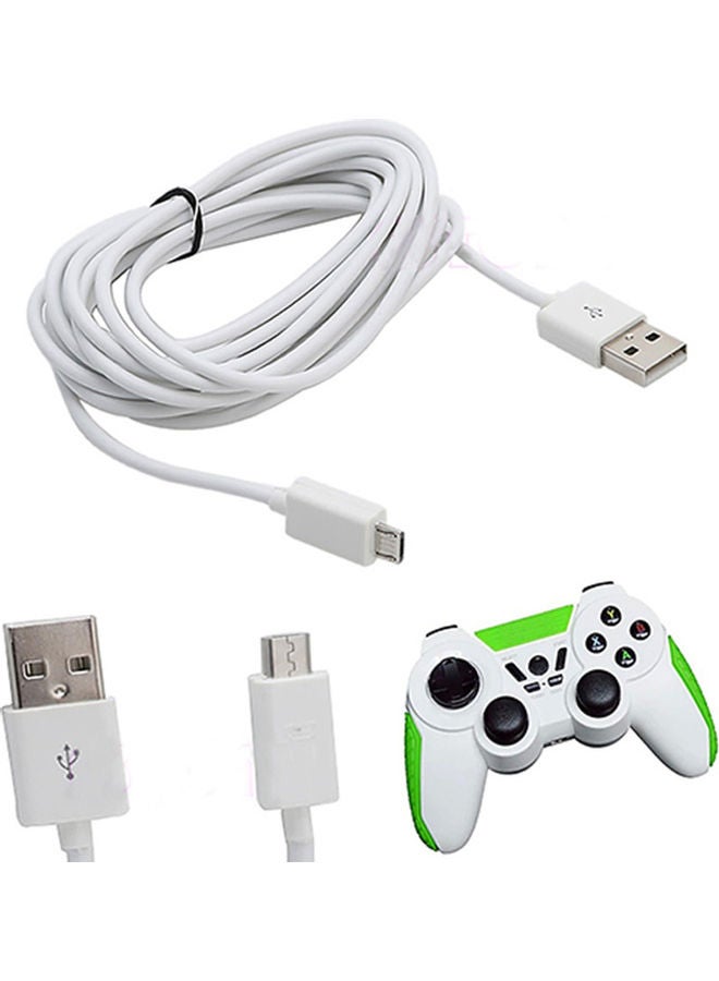 Generic - Long Micro USB Charge Charging 3 Meter Power Cable for PS4 Xbox One Controller- wireless - Image 1