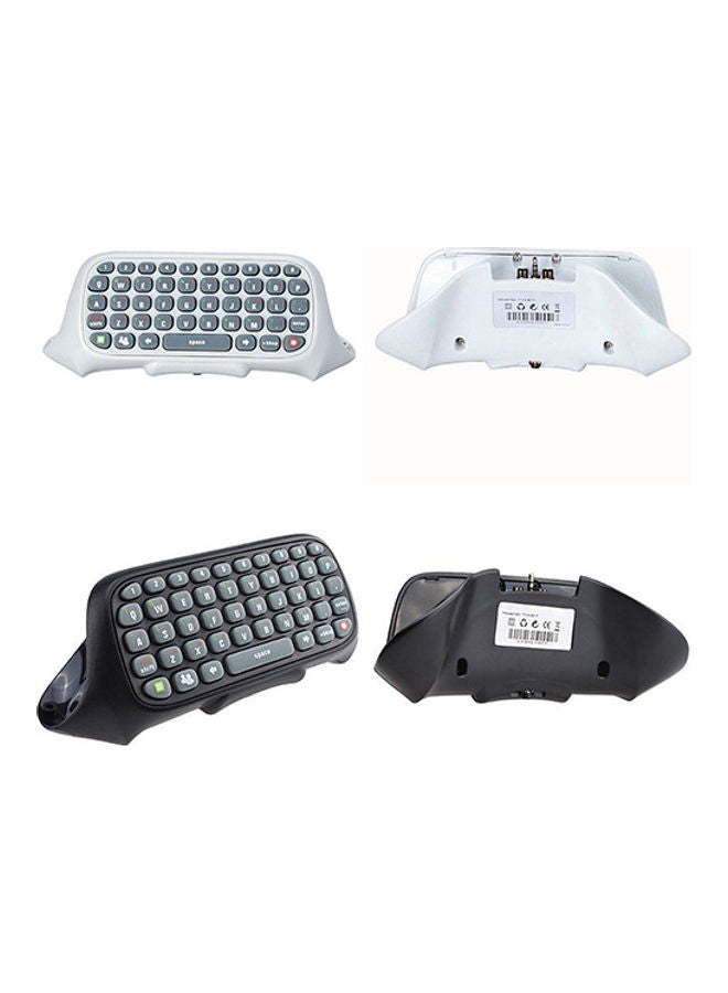 Mini Wireless Computer Game Keyboard Chat Pad for Microsoft Xbox 360 Controller