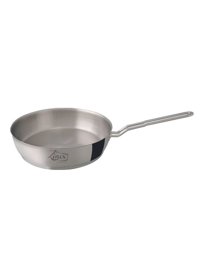 Classic Stainless Steel Frying Pan Without Lid Silver 24cm - v1604236193/N41702444A_1