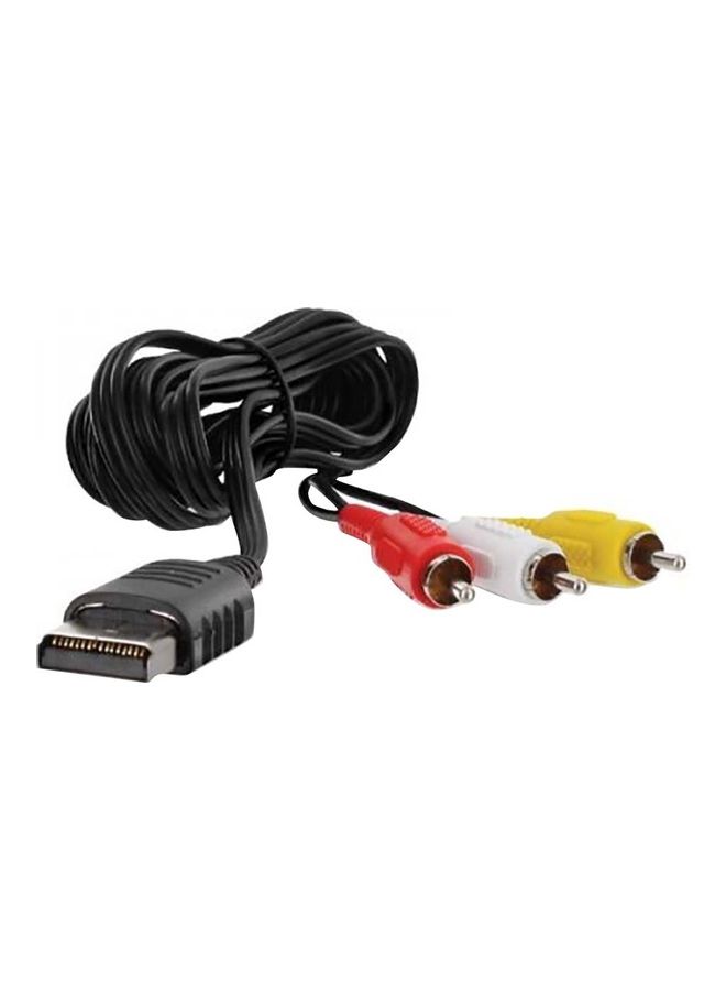1.8m Composite Audio Video TV Adapter AV Cable Cord for Sega Dreamcast Console - Image 1
