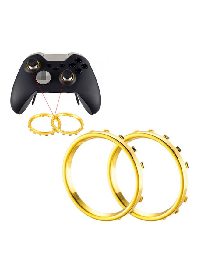 Generic - Replacement Full Set Controller Buttons D-Pad Paddle Rings for Xbox One Elite - Image 1