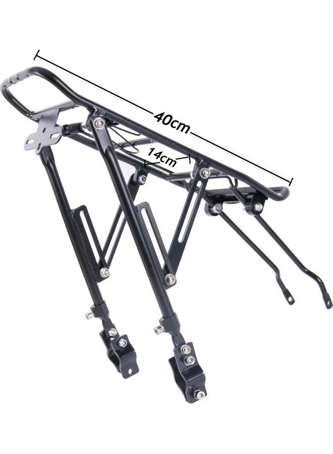 Generic ZTTO Bicycle Rear Rack Carrier Shelf Cycling MTB Bike Back Seat Cargo Rack for V Brake 40*40*40cm 40*40*40cm  - Image 5