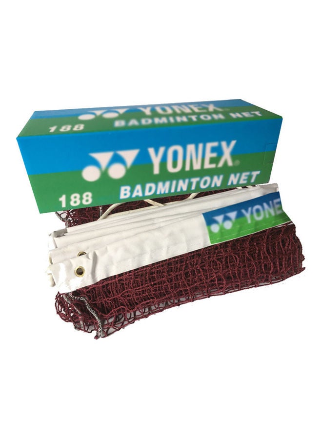 شبكة متينة للعبة كرة الطائرة أو تنس الريشة محمولة ومصنوعة من قماش الكانفاس والبولي بروبيلين ومناسبة للأماكن الداخلية بطول 6.1 متر × 0.76 متر 31*31*31سم - Image 1