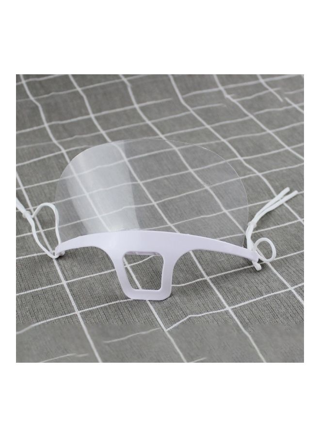 Generic - Transparent Face Mask Special Anti-fog Spray Saliva Chef Spit Plastic Kitchen Restaurant Anti-bacteria Mask 17*17*17cm - Image 1