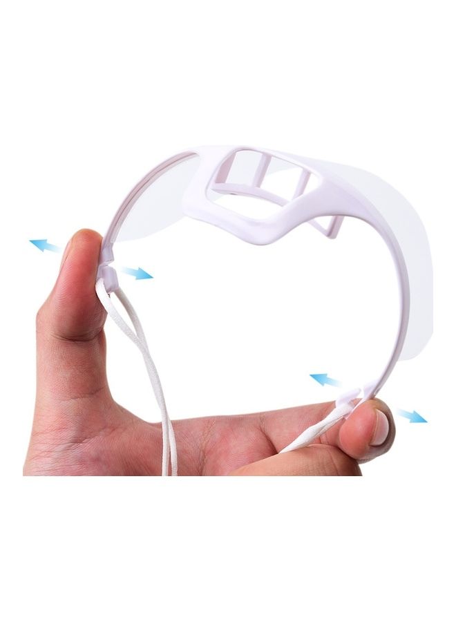 Generic - Transparent Face Mask Special Anti-fog Spray Saliva Chef Spit Plastic Kitchen Restaurant Anti-bacteria Mask 17*17*17cm - Image 1
