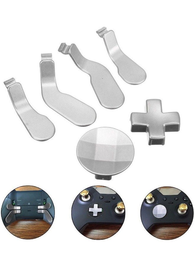 Generic - Replacement Parts Metal Controller Buttons Paddles Mod Kits for Xbox One Elite - Image 1