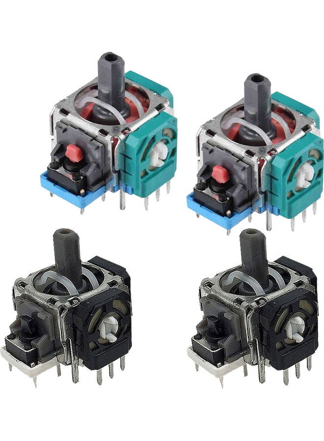 Generic - 2Pcs Analog Stick Joystick Replacement Repair Parts for PS4 Xbox One Controller - Image 1