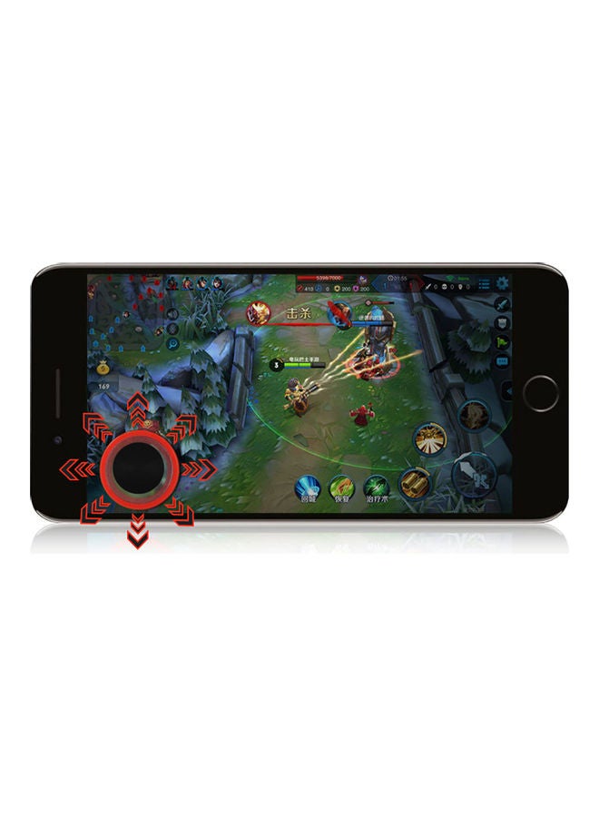 Mini Mobile Phone Tablet Touch Screen Game Sucker Joystick Controller Joypad - wireless
