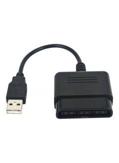 USB Adapter Converter Cable for Gaming Controller PS2 to PS3 PC Video Game- wireless