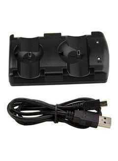 USB Dual Charging Charger Dock Station for PS3 Wireless Controller PS3 Move