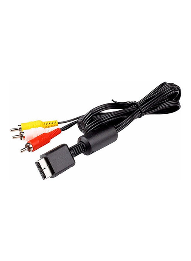 Generic - Audio Video AV Cable Wire to 3 RCA TV Lead for Sony PlayStation PS 1/2/3 System - Image 1