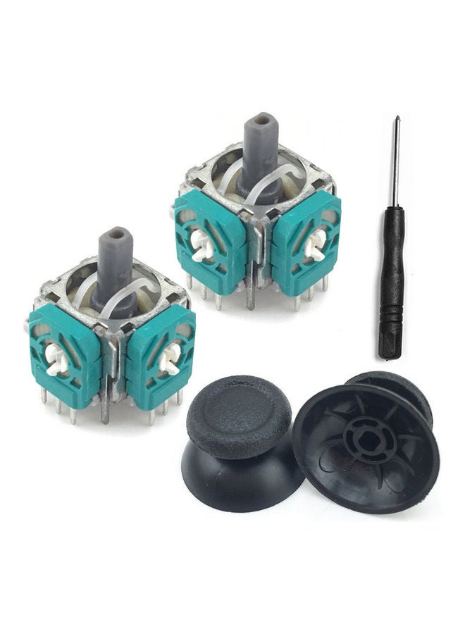Generic - 2Pcs Analog Thumb Joystick Repair Parts Dualshock Replacement for PS4 Controller - Image 1