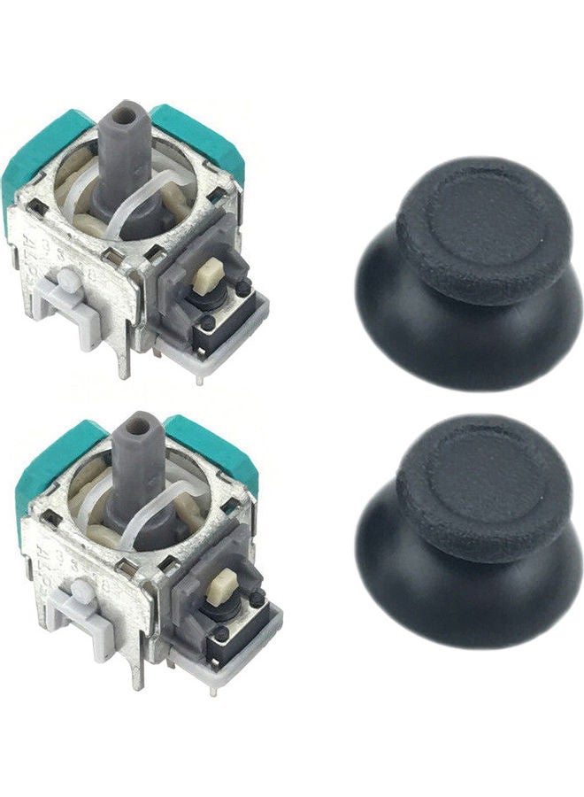 Generic - 2Pcs Analog Thumb Joystick Repair Parts Dualshock Replacement for PS4 Controller - Image 1