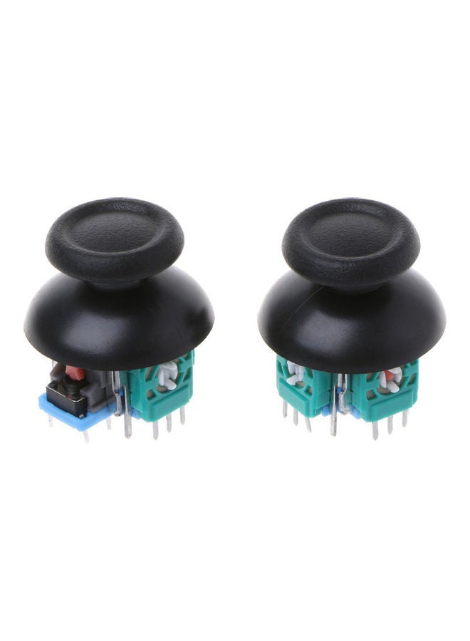 Generic - 2Pcs Analog Thumb Joystick Repair Parts Dualshock Replacement for PS4 Controller - Image 1