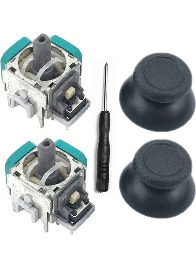 Generic - 2Pcs Analog Thumb Joystick Repair Parts Dualshock Replacement for PS4 Controller - Image 1