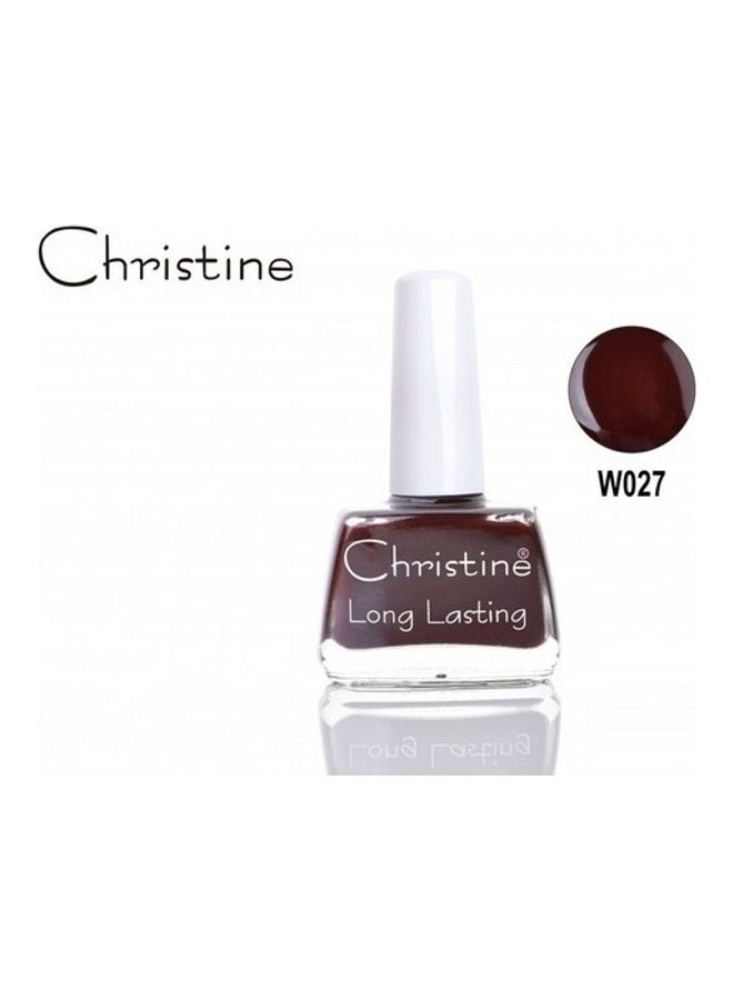 كريستين طلاء أظافر يدوم طويلاً بني - Image 3